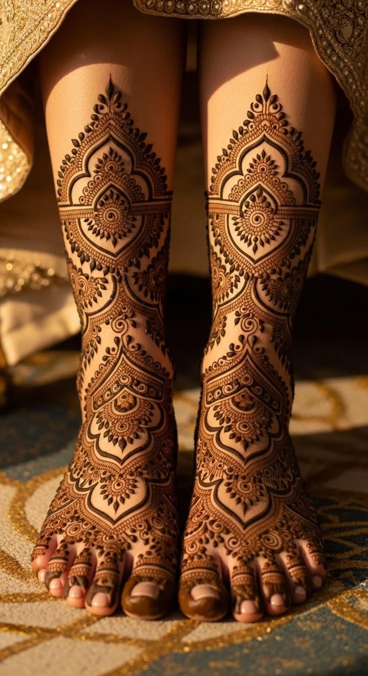 Full Feet Mehndi