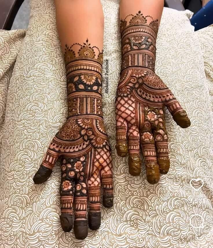 Arabic Mehndi (Full Hand)
