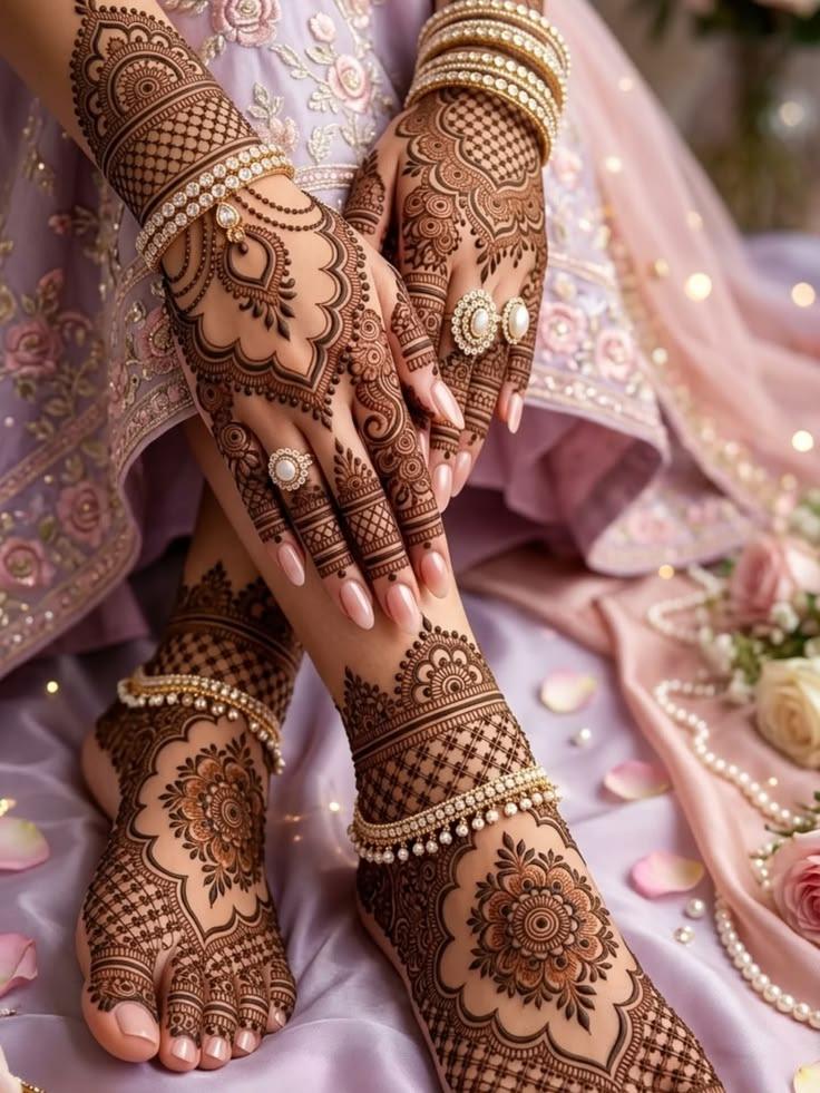 Full Hand + Full Feet Bridal